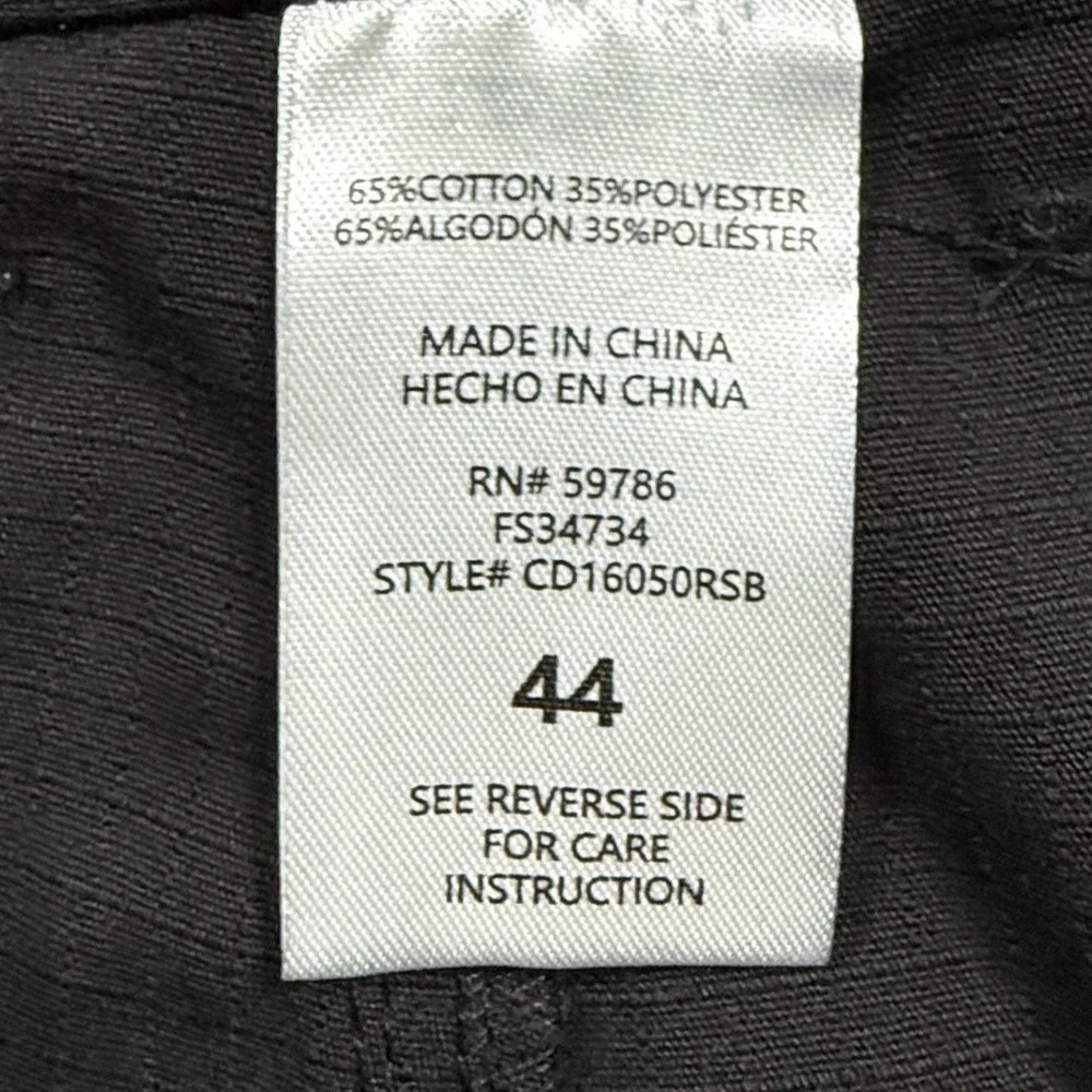 Copper Denim Mens Black Belted Cargo Shorts Size 44 CD16050RSB Utility Casual - Picture 5 of 6